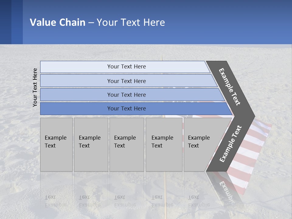 Star American Background PowerPoint Template
