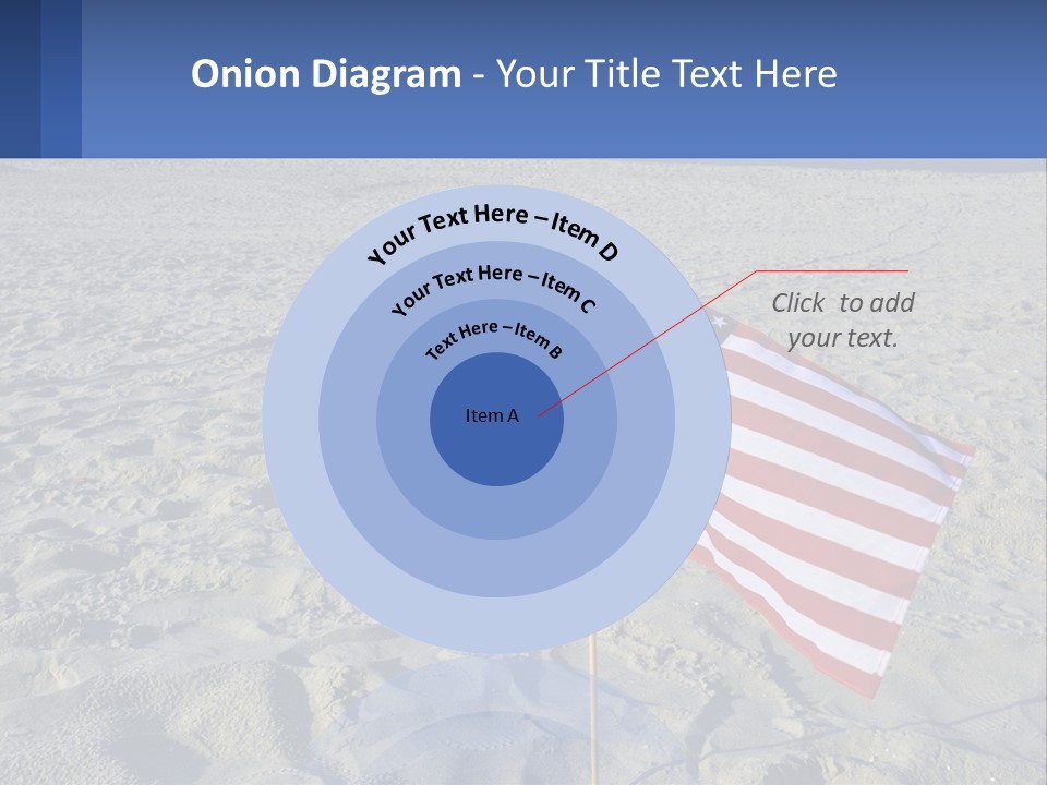 Star American Background PowerPoint Template