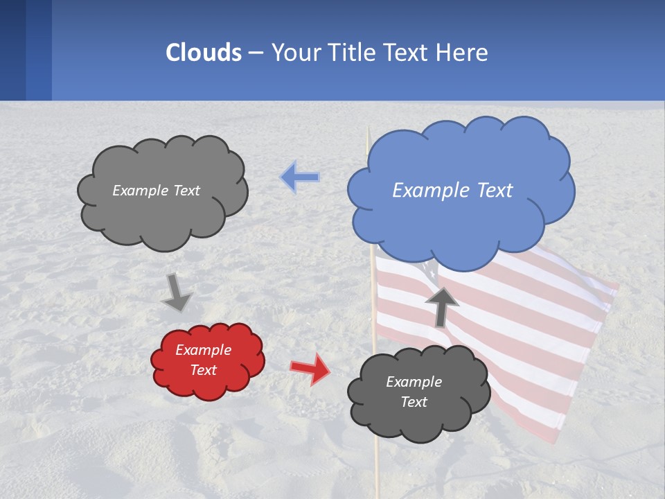 Star American Background PowerPoint Template