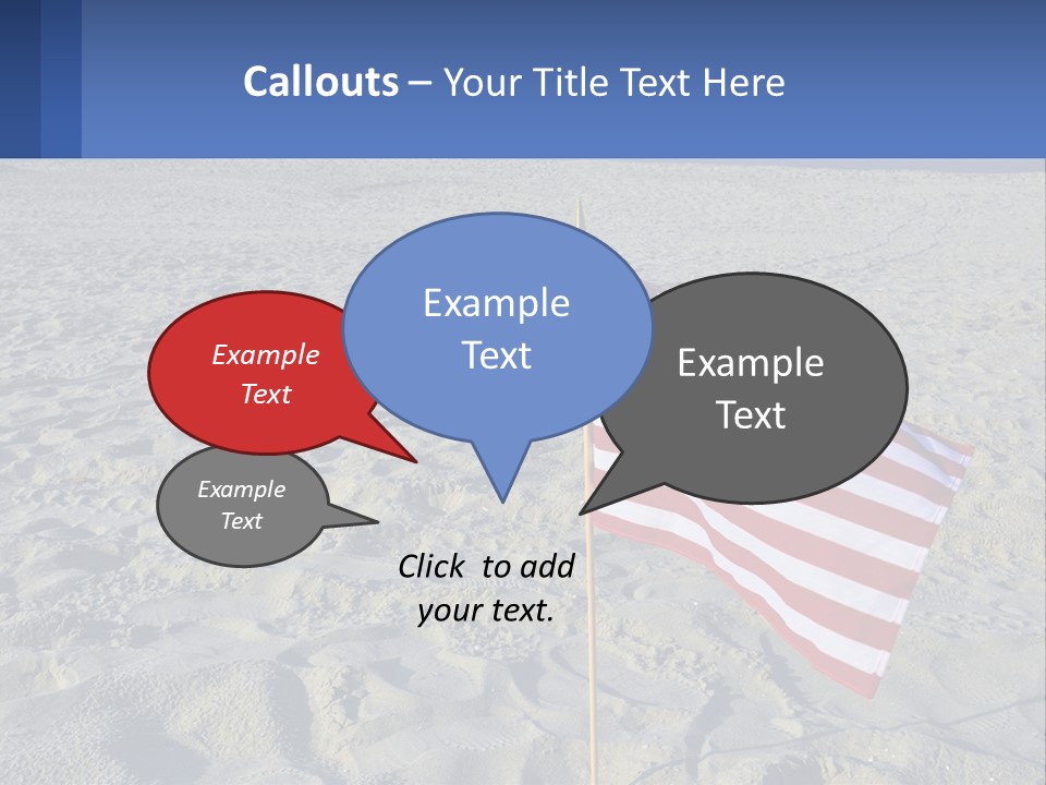 Star American Background PowerPoint Template