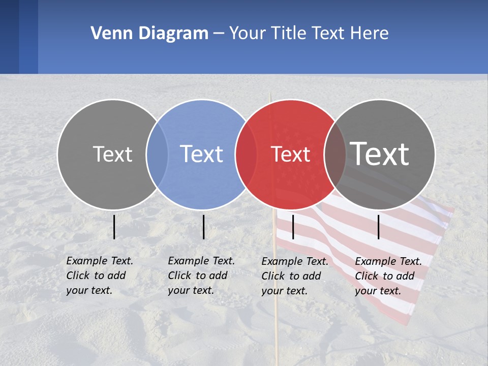 Star American Background PowerPoint Template