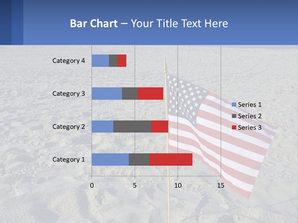 Star American Background PowerPoint Template