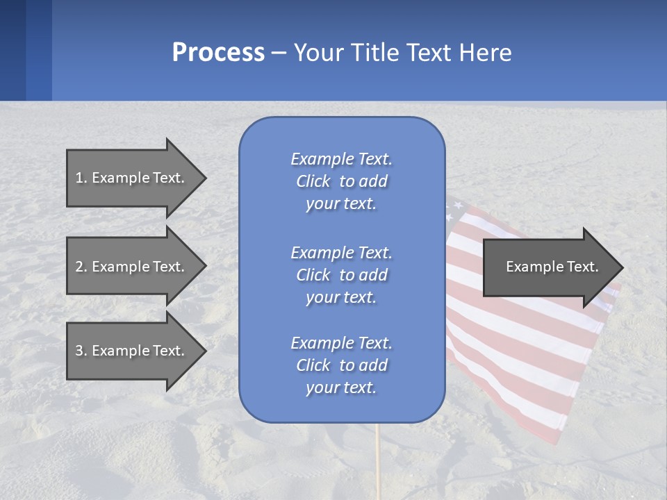 Star American Background PowerPoint Template