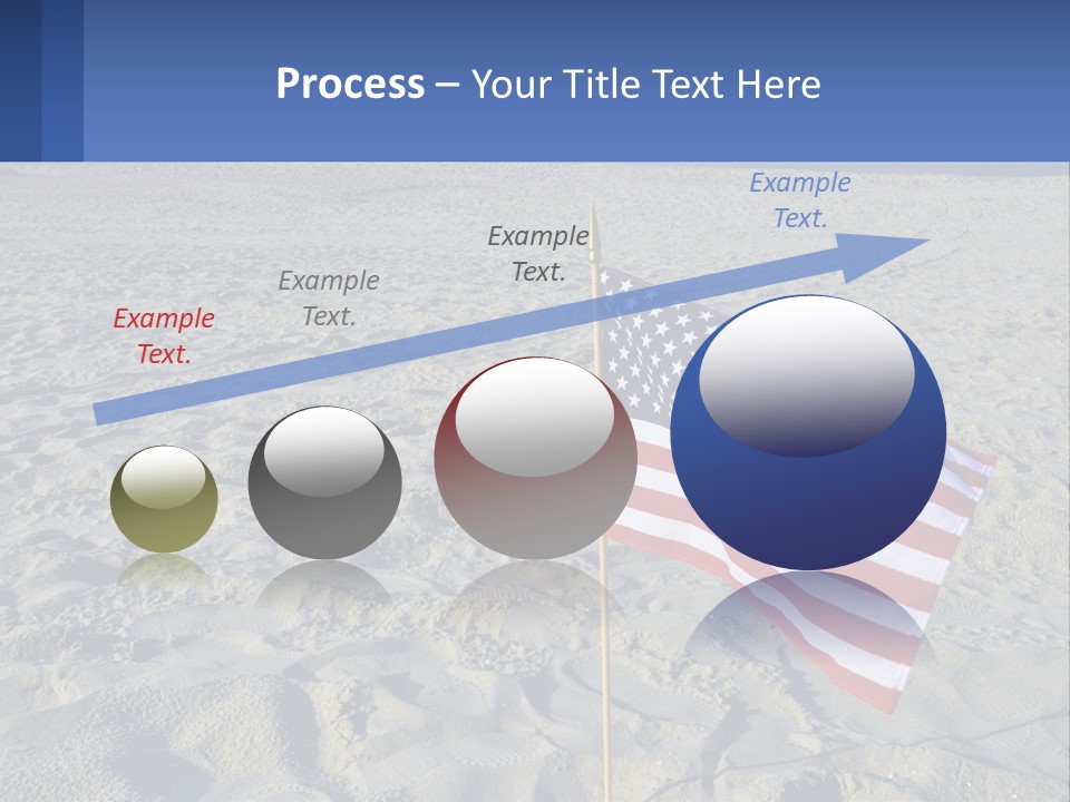 Star American Background PowerPoint Template