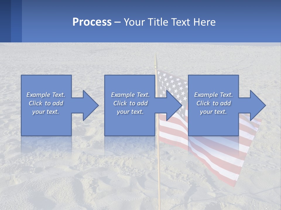 Star American Background PowerPoint Template