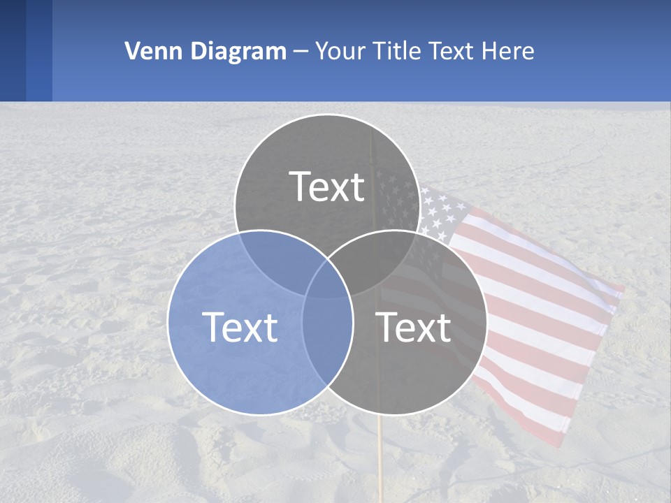 Star American Background PowerPoint Template