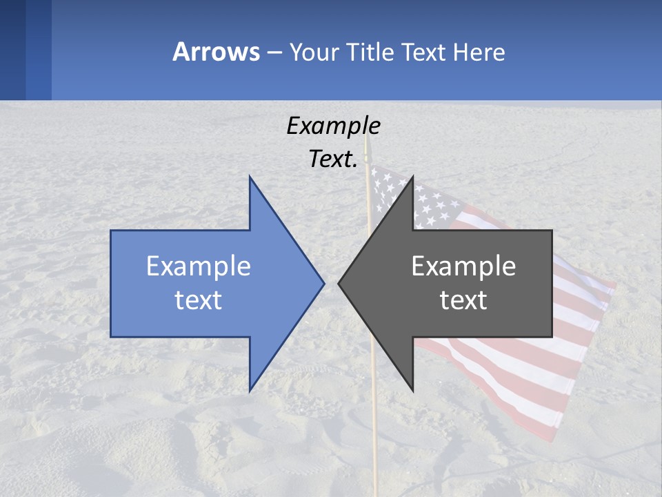 Star American Background PowerPoint Template