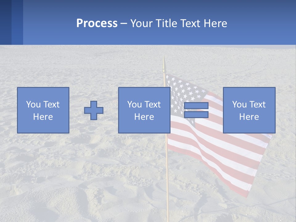 Star American Background PowerPoint Template