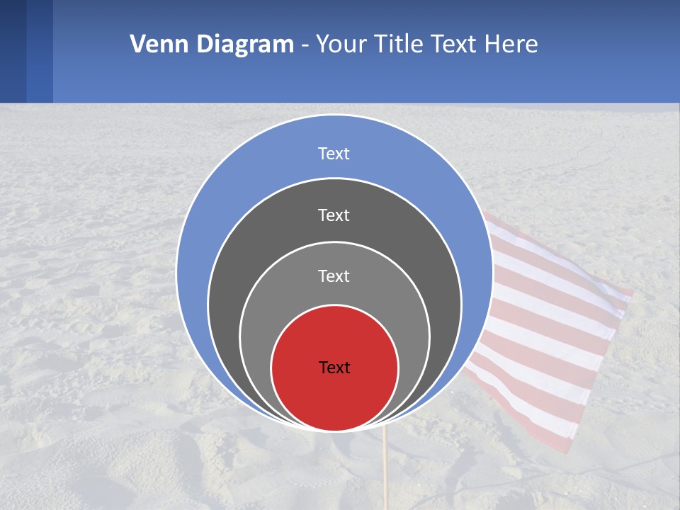 Star American Background PowerPoint Template