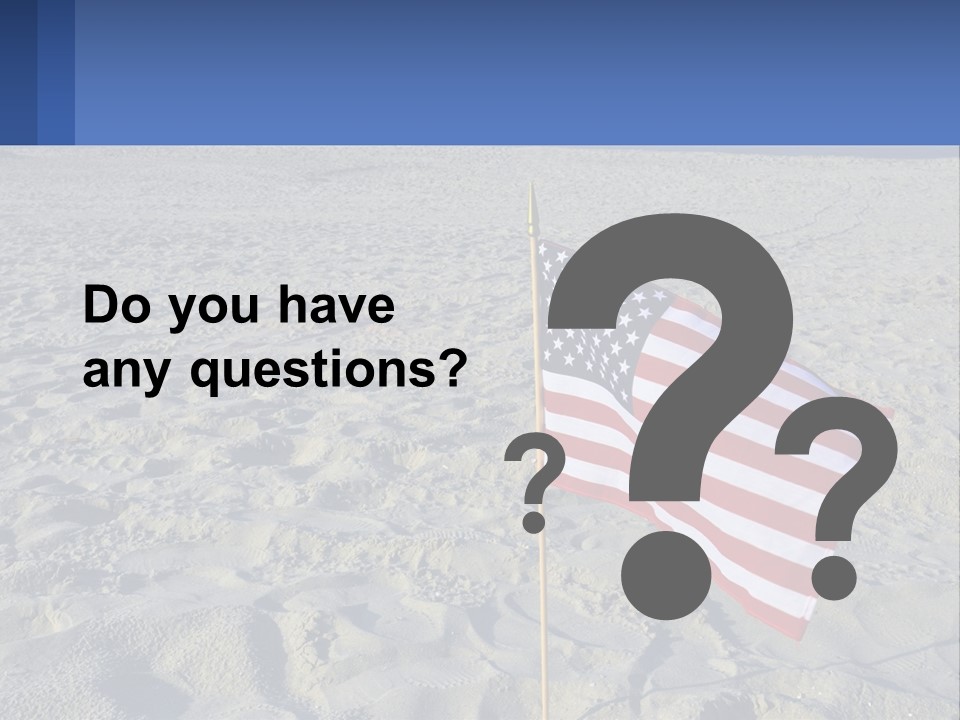 Star American Background PowerPoint Template