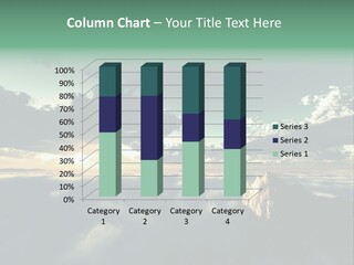 Concept Sky Airplane PowerPoint Template