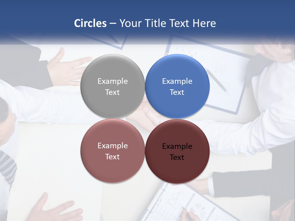 Corporate Negotiations Confident PowerPoint Template