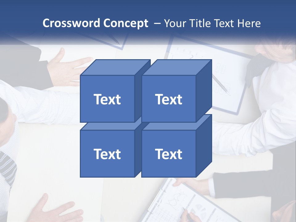 Corporate Negotiations Confident PowerPoint Template