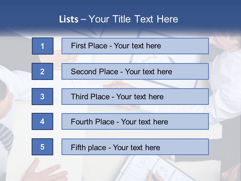 Corporate Negotiations Confident PowerPoint Template