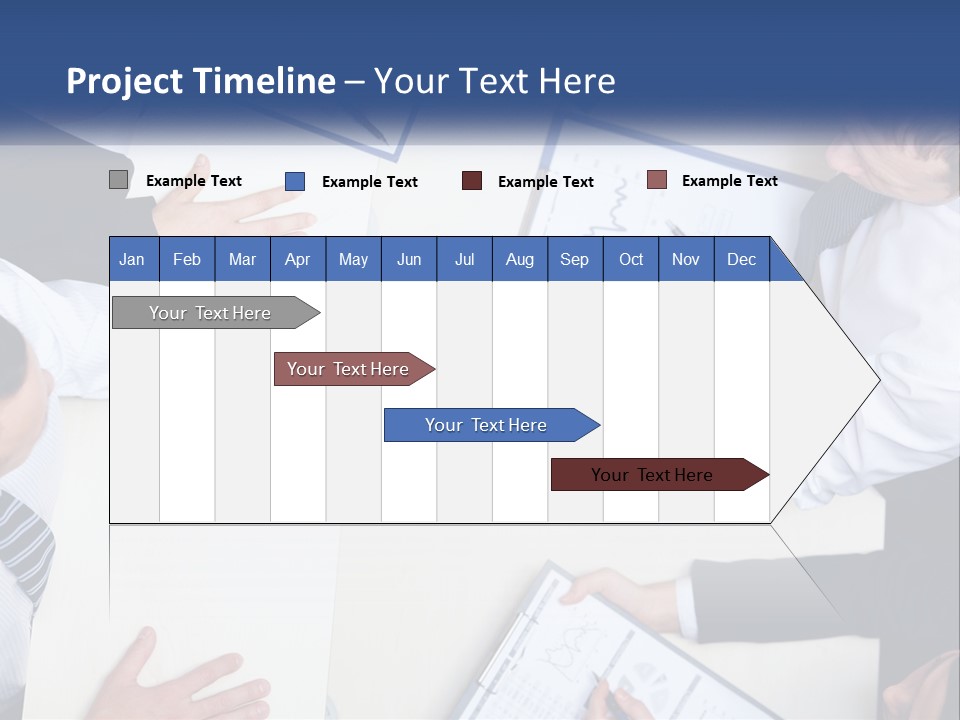 Corporate Negotiations Confident PowerPoint Template
