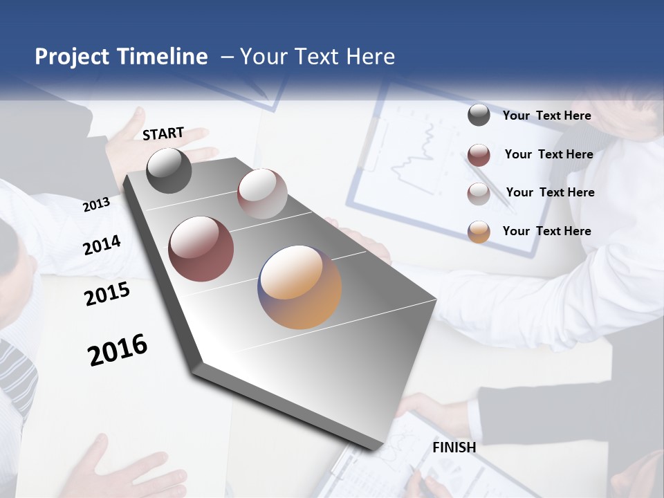 Corporate Negotiations Confident PowerPoint Template
