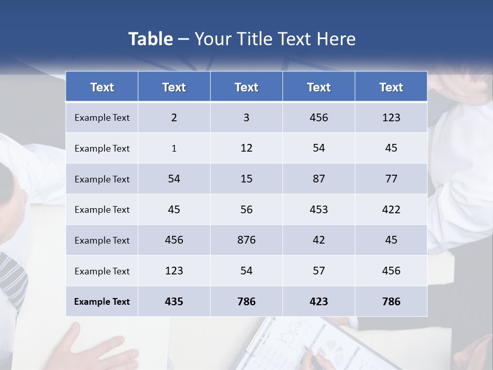 Corporate Negotiations Confident PowerPoint Template