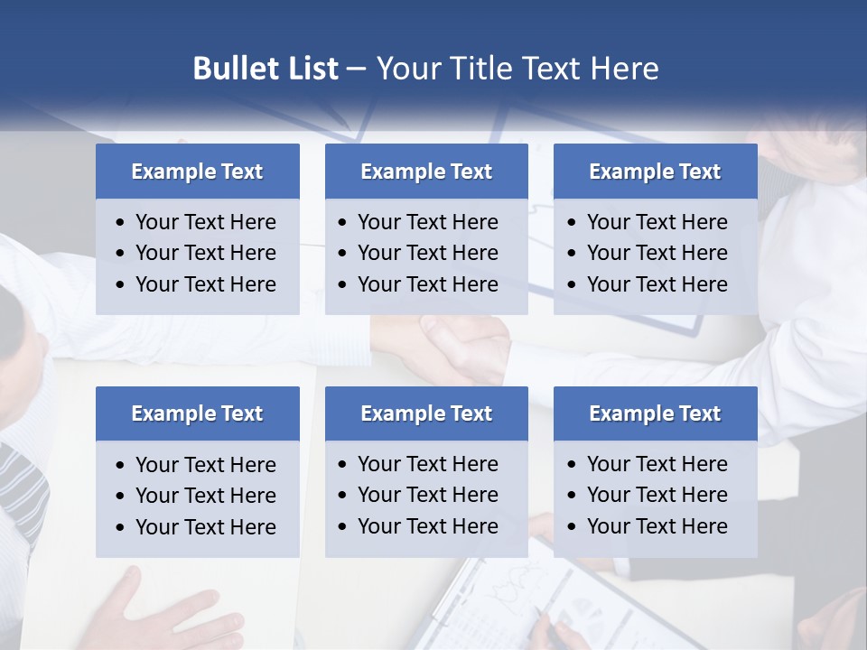 Corporate Negotiations Confident PowerPoint Template