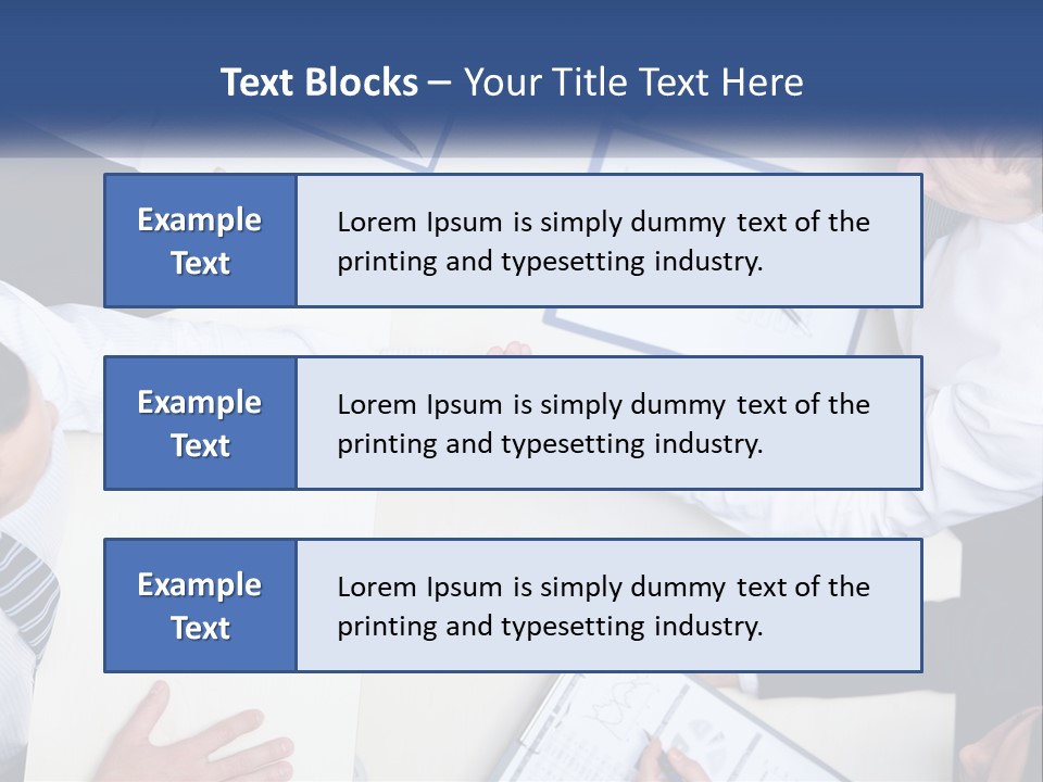 Corporate Negotiations Confident PowerPoint Template