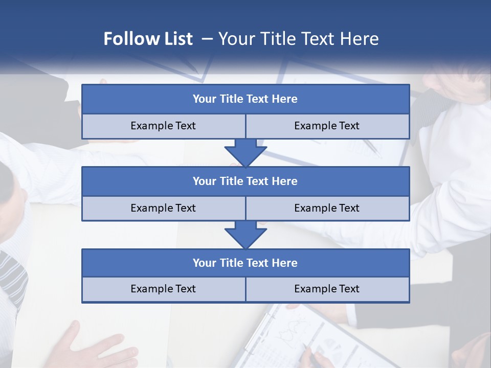 Corporate Negotiations Confident PowerPoint Template