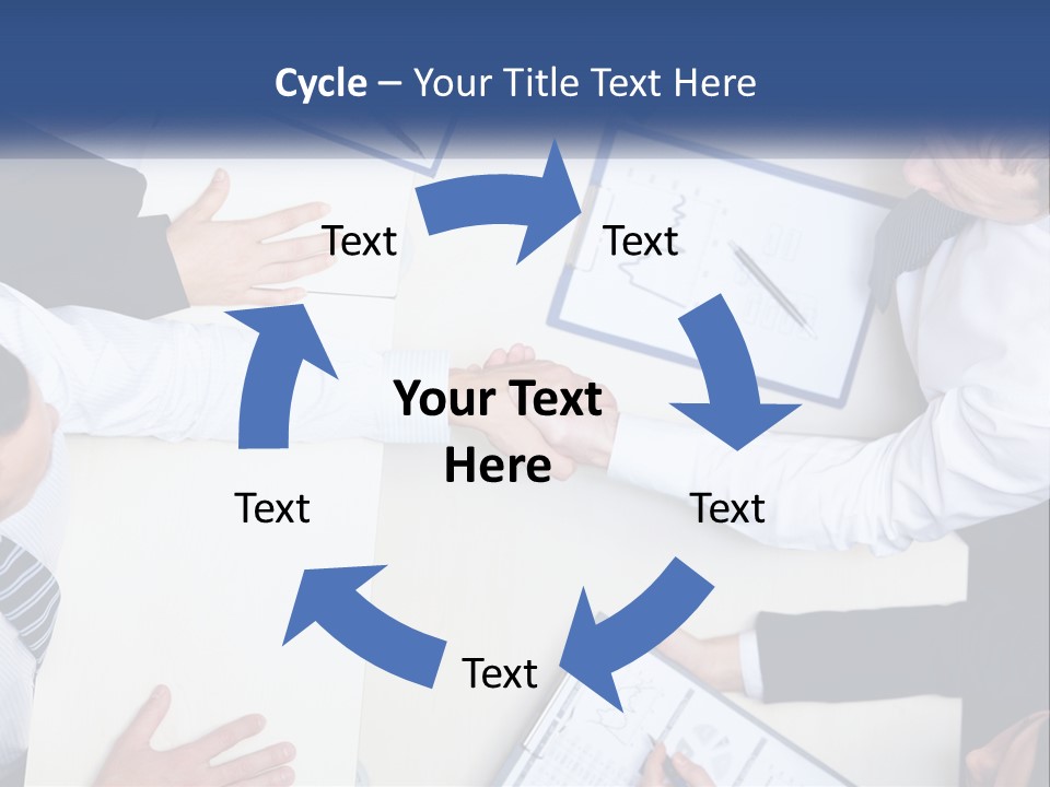 Corporate Negotiations Confident PowerPoint Template