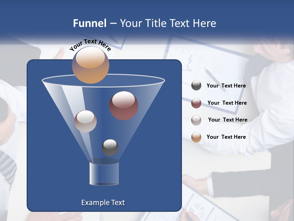 Corporate Negotiations Confident PowerPoint Template