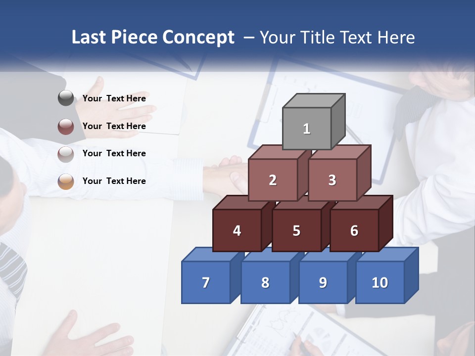 Corporate Negotiations Confident PowerPoint Template