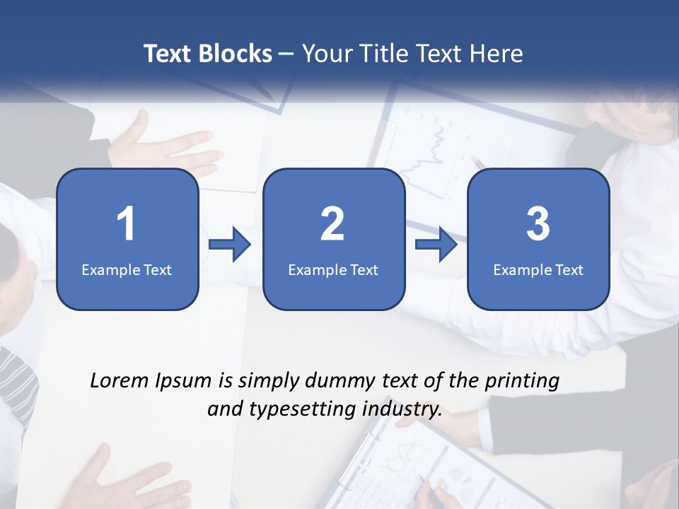Corporate Negotiations Confident PowerPoint Template