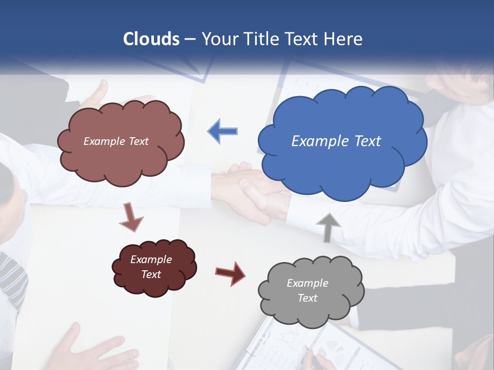 Corporate Negotiations Confident PowerPoint Template