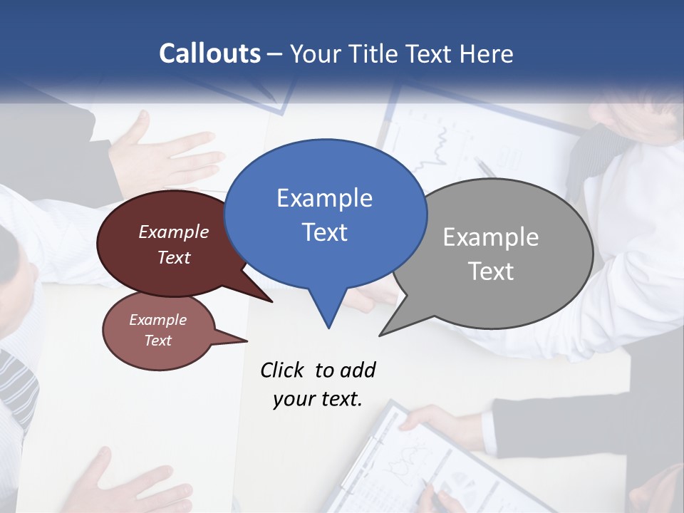 Corporate Negotiations Confident PowerPoint Template