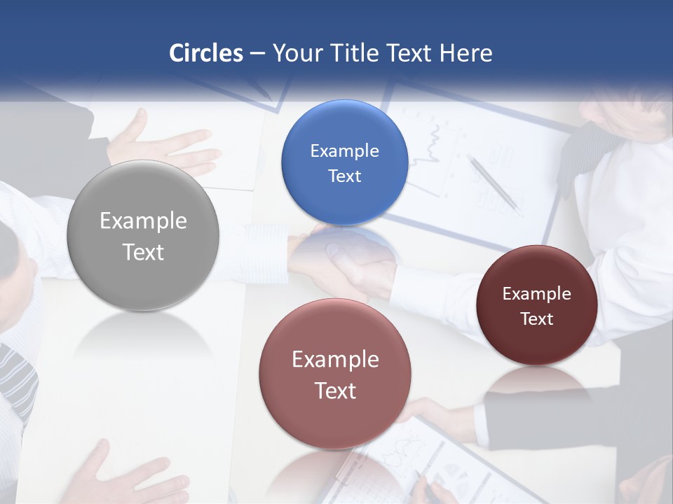 Corporate Negotiations Confident PowerPoint Template