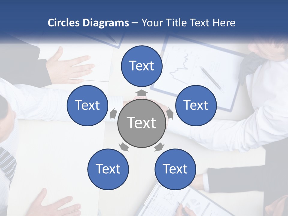Corporate Negotiations Confident PowerPoint Template