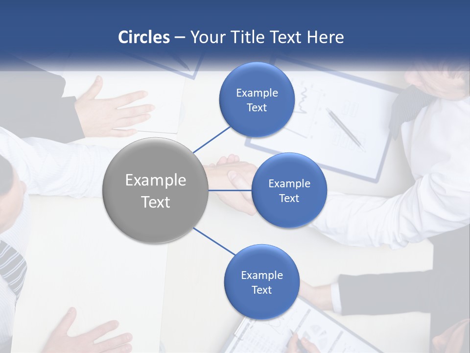 Corporate Negotiations Confident PowerPoint Template