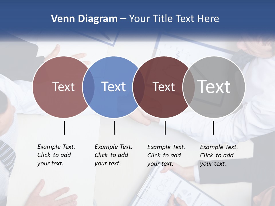 Corporate Negotiations Confident PowerPoint Template