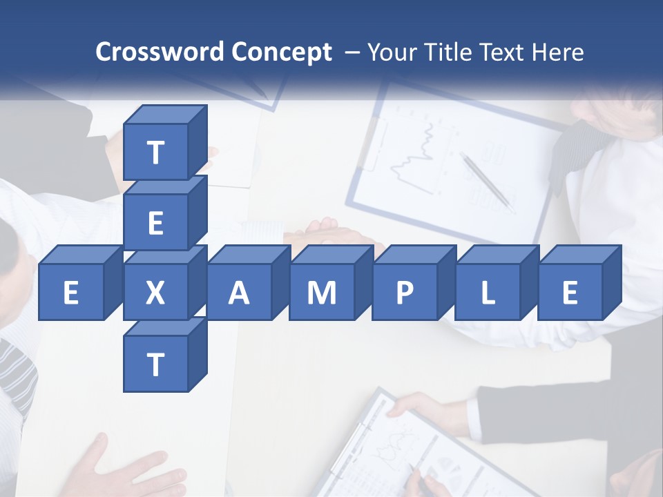 Corporate Negotiations Confident PowerPoint Template