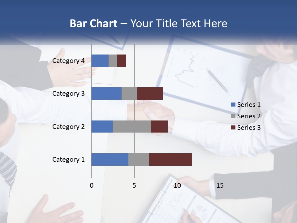 Corporate Negotiations Confident PowerPoint Template