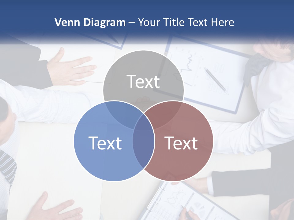 Corporate Negotiations Confident PowerPoint Template
