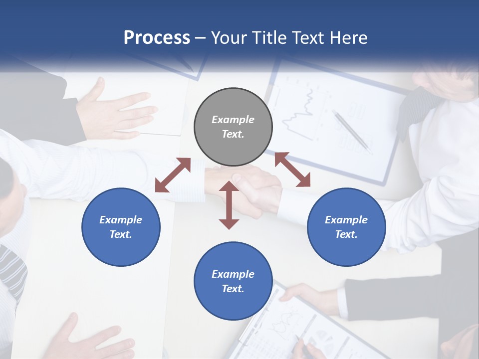 Corporate Negotiations Confident PowerPoint Template