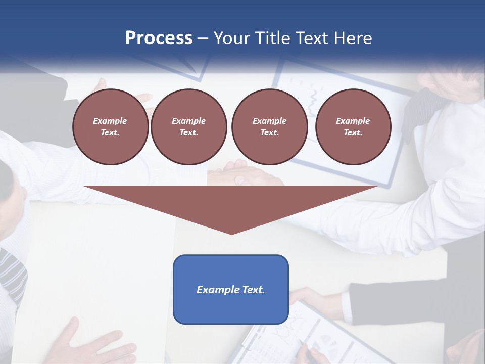 Corporate Negotiations Confident PowerPoint Template