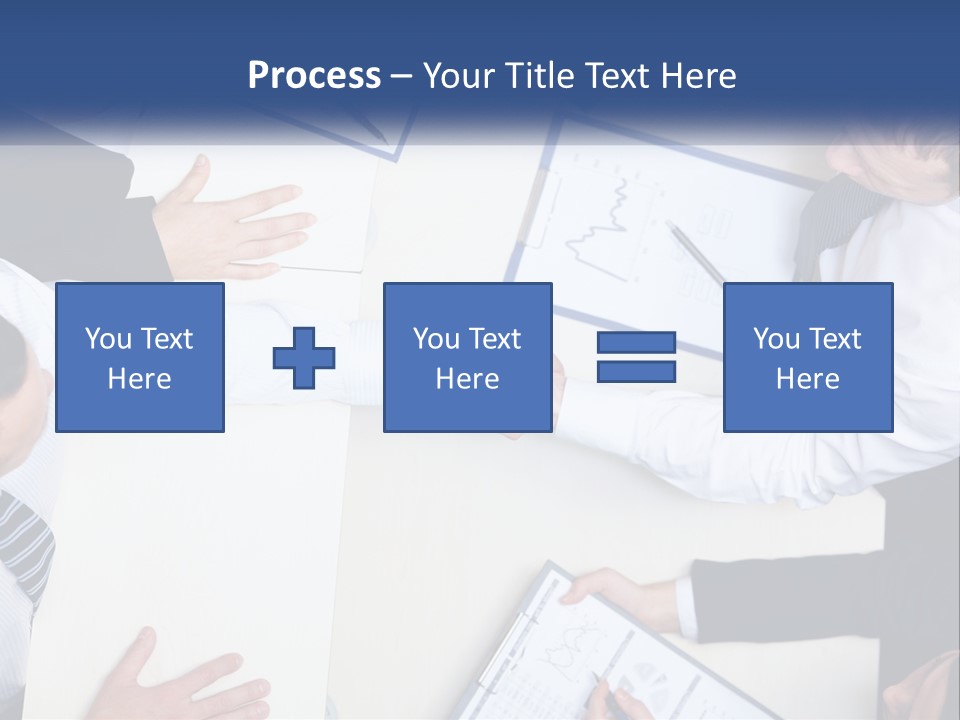 Corporate Negotiations Confident PowerPoint Template