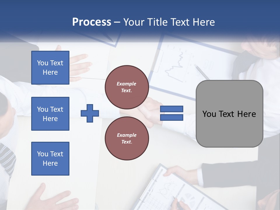 Corporate Negotiations Confident PowerPoint Template