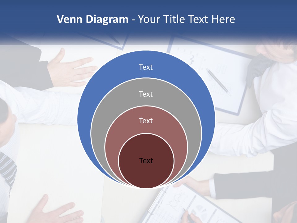 Corporate Negotiations Confident PowerPoint Template