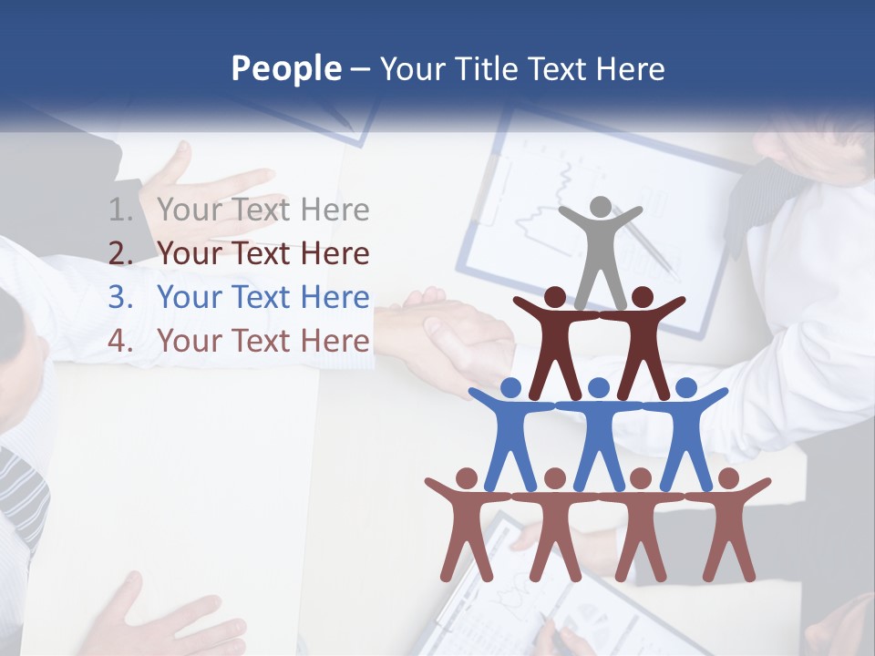 Corporate Negotiations Confident PowerPoint Template