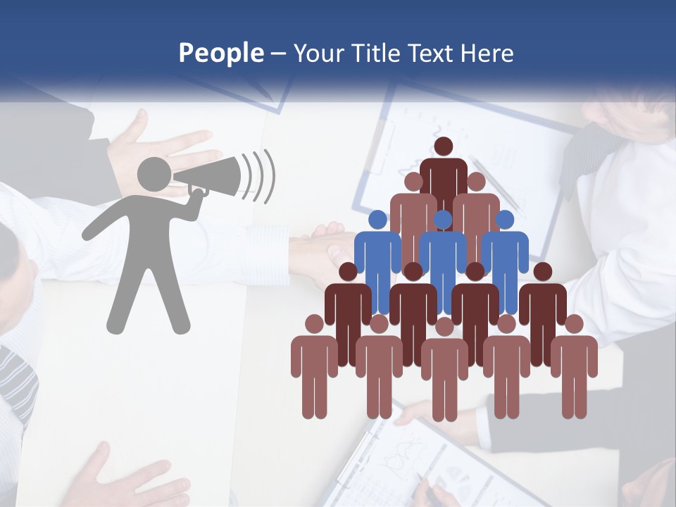 Corporate Negotiations Confident PowerPoint Template