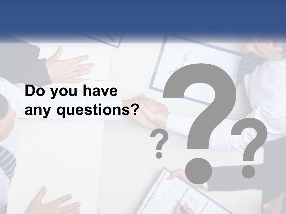 Corporate Negotiations Confident PowerPoint Template