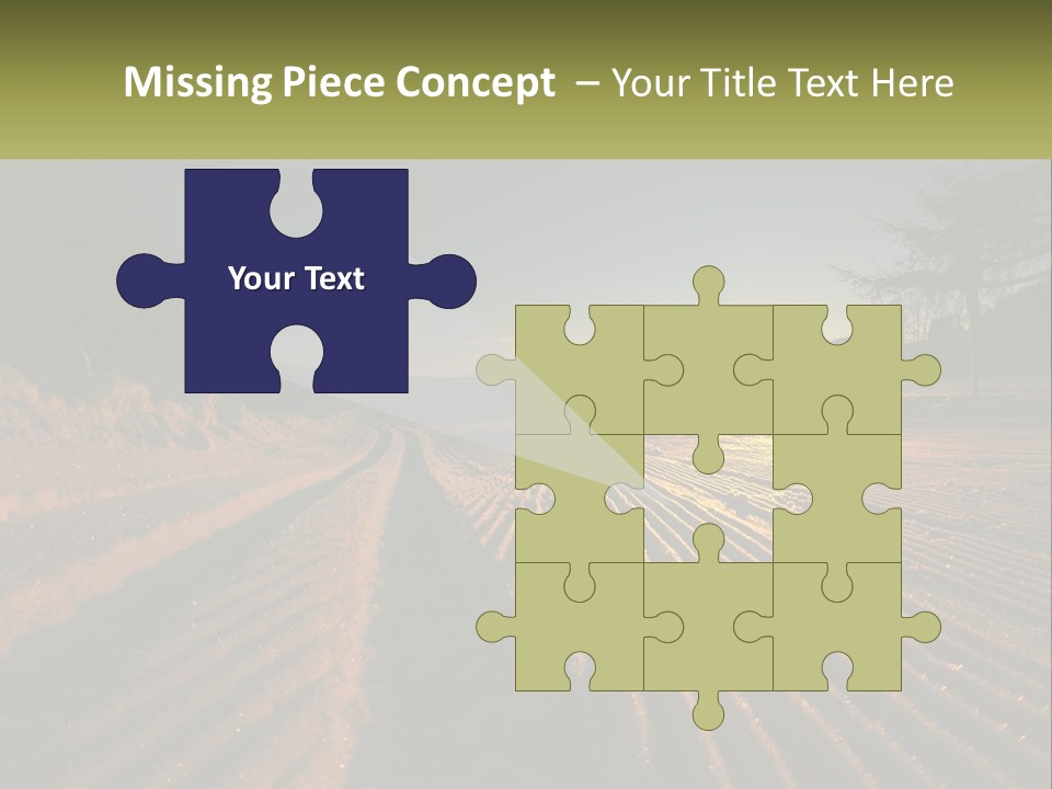 Crosscountry Fresh Trail PowerPoint Template