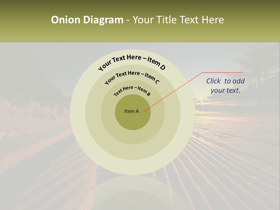 Crosscountry Fresh Trail PowerPoint Template