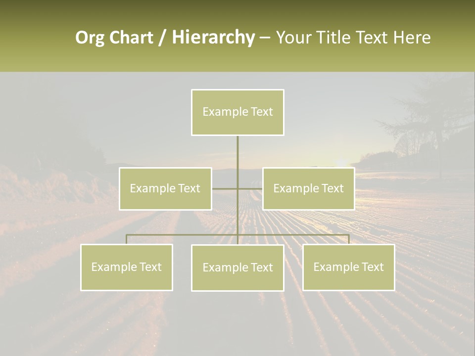 Crosscountry Fresh Trail PowerPoint Template