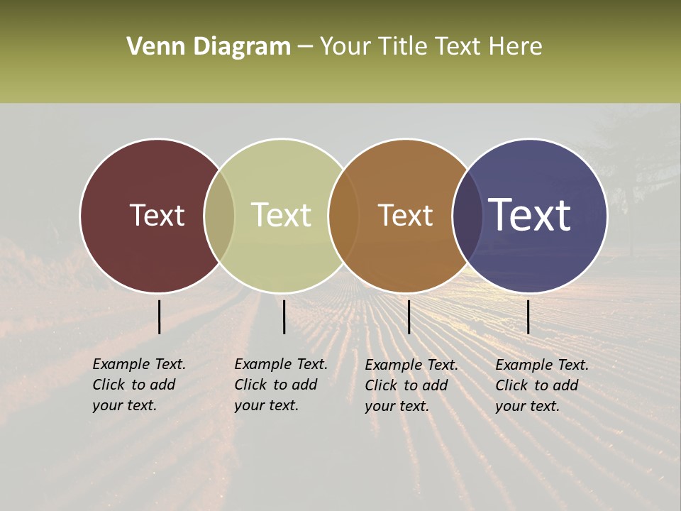 Crosscountry Fresh Trail PowerPoint Template