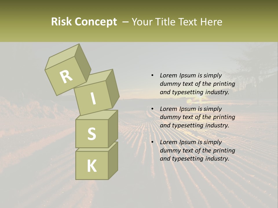 Crosscountry Fresh Trail PowerPoint Template